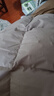 森马（Semir）90绒羽绒服女短款小宽松连帽高蓬面包服冬防泼水防风立领外套百搭 【显瘦小A廓形】橡皮粉（白鸭绒）61214 M 实拍图