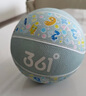 361°幼儿篮球2号幼儿园儿童训练室内外耐磨3号小朋友儿童玩具篮球皮球 雪青色丨3号球（适合2-8岁） 2号直径约15cm丨3号直径约18cm 实拍图