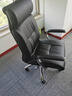 STARSPACE电脑椅家用办公椅人体工学椅会议椅老板椅久坐皮椅黑色92292H 实拍图