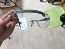舜选护目镜防风沙粉尘劳保防护眼镜工业切割防飞溅打磨防起雾套近视眼镜可戴骑车出行SOTG-001 1副 实拍图