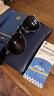 大众（Volkswagen）【定制度数】男士墨镜偏光太阳镜开车驾驶钓鱼眼镜遮阳防晒蛤蟆镜 V2010偏光墨镜 实拍图