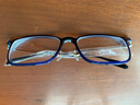 WAN XIN 新款 1.67超薄高清防蓝光镜片男可配度数送商务眼镜框女Z 56118透明蓝 超轻盈8.9克 配万新1.60MR-8超薄防蓝光镜片 实拍图