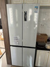 TCL冷布丁408升十字四开门超窄超薄小户型零嵌全自动制冰慢融冰家用冰箱一级能效国家补贴R408T7-UQB 实拍图