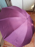 天堂 双人晴雨伞三折 太阳伞三折10骨加大双人超大加固 暗玫红 实拍图