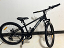 喜德盛（xds）小王子青少年铝合金山地自行车禧玛诺7速24英寸9-15岁学生单车童 黑/银24寸|建议身高135-155 禧玛诺7速 实拍图