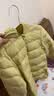 嘟嘟家【三防面料】儿童冬季轻薄红色羽绒服新年冬装女童拜年服男童童装 粉色 110 实拍图