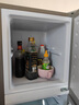 长城（GREAT WALL FRIDGE）家用迷你小冰箱小型冷冻冷藏保鲜宿舍出租房办公室节能省电双开门电冰箱 钛金黑126L【一级能效 全国联保】 实拍图