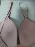 金三塔商场同款真丝文胸内衣女无钢圈聚拢无痕薄款透气性感真丝文胸胸罩 优雅灰9309 80B 实拍图
