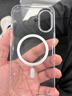 倍思【销量100W|冰透磁吸|发黄秒退】适用iphone17手机壳苹果17保护套原装磁吸镜头全包透明气囊防摔 实拍图