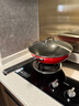 德世朗（DESLON）纯钛炒锅不粘锅无涂层家用无油烟平底燃气灶电磁炉不沾炒菜锅 实拍图