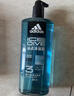 阿迪达斯 （adidas）男士沐浴露洗发水洗面奶三效合一 游泳去氯保湿 冰点热情套装1.2L 实拍图