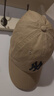 MLB帽子男女情侣棒球帽软顶鸭舌帽秋冬运动帽四季3ACP6601N-50SAS-F 实拍图