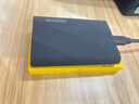三星（SAMSUNG）2TB Type-c USB 3.2 移动固态硬盘（PSSD）T9 玄影黑 NVMe读速2000MB/s 手机直连笔记本外接  实拍图