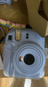 富士（FUJIFILM）instax  mini12 一次成像 立拍立得相机 mini12 绣球蓝 套餐六（官方标配+水晶壳+肩带+白边相纸40张） 实拍图