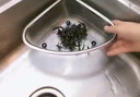 肆月三角沥水篮水槽沥水架厨房不锈钢置物架水池剩菜沥水网过滤 小号+大号（过滤茶叶/厨余垃圾） 过滤神器 实拍图