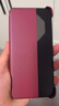正件适用华为mate60rs非凡大师手机壳保护皮套 翻盖智能视窗mate60RS保时捷真素皮全包防摔外壳 瑞红 实拍图