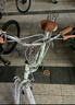 邦德·富士达 自行车女式24/26寸学生成人城市通勤复古淑女单速/7级变速买菜车 24寸钢架单速 青山灰 实拍图