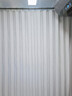 未来式浴室折叠浴帘磁吸防水淋浴房隔断卫生间干湿分离隐形挡水帘免打孔 浅灰色双侧磁吸【帘+杆】 适用宽度150-179 帘宽1.8米高2米 实拍图