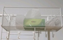 登比床头置物架床边挂篮免打孔大学生宿舍上下铺零食架子收纳篮神器 实拍图