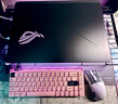 MelGeekMADE68 PRO+磁轴键盘TTC万磁王紫心轴RT0.01电竞游戏客制化机械无畏契约打瓦小蜜蜂情侣 MADE68 PRO+粉光【紫心轴】 有线MelGeek 68键 实拍图