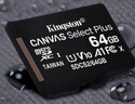 金士顿（Kingston）64GB TF（MicroSD） 存储卡 U1 A1 V10 内存卡 读100MB/s 适配运动相机/switch/监控 实拍图