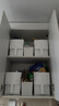 懒角落橱柜收纳盒桌面厨房高柜吊柜整理盒零食储物盒杂物筐带把手小号 实拍图