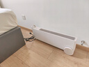 美的（Midea）【暖域无界】移动踢脚线取暖器/石墨烯语音浴室暖风机/电热电暖器/立卧电暖气家用小太阳NDS-XXF 实拍图
