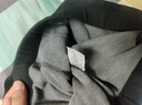 海澜之家【小火-Air9】保暖裤男双面磨绒280g抗菌发热贴片薄秋裤单裤衬裤 实拍图