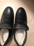 卡帝乐鳄鱼（CARTELO）牛皮高帮皮鞋男冬季防滑软底中老年人爸爸鞋加绒保暖加厚羊毛棉鞋 黑色 40 实拍图