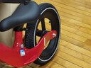 飞鸽儿童平衡车1-3-6岁男女小孩滑行无脚踏自行车宝宝两轮滑步车礼物 12寸镁合金一体充气轮【中国红】 实拍图