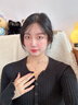 唯一（Winy）一克拉莫桑钻项链女生2025新款999纯银吊坠送女朋友老婆生日礼物 实拍图