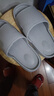 拖鞋女EVA拖鞋男软底一字拖男沙滩鞋男居家外穿凉拖男凉拖鞋男士 灰色 44-45 实拍图