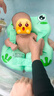 索迪婴儿游泳圈腋下免充气0-3-6个月岁颈脖圈宝宝新生儿童洗澡小月龄 实拍图