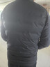 安德玛男羽绒服马甲秋冬季白鸭绒外套立领坎肩背心保暖防风轻薄款时尚潮 黑色 L 115-135斤 实拍图