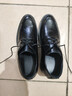 戈耐（GENAI）男士休闲皮鞋男生新郎结婚隐形内增高百搭潮商务鞋真皮透气男鞋子 黑色【真牛皮】10cm内增高 Z83 41 (255mm) 实拍图