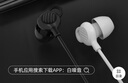 纽曼（Newmine ）XL02 有线降噪隔音睡眠线控音乐手机耳机入耳式侧睡不压耳运动跑步耳塞安卓通用 白色 实拍图