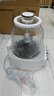 美的（Midea）花漾0胶水全玻璃养生壶 多功能煮茶壶 母婴烧水壶 恒温电热水壶 全自动一体煮茶器1.2L YS12B302J 实拍图