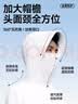 名创优品（MINISO）冰丝防晒衣男夏季户外大帽檐防紫外线外套凉感上衣服 浅灰 M 实拍图