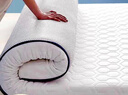 南极人（Nanjiren）记忆棉乳胶床垫学生宿舍床垫子0.9x1.9米榻榻米单人床垫软床褥子 南极人-菱格白【厚约5cm】 90x190cm【耐压回弹 久睡不塌】 实拍图