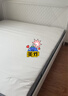 宜家（IKEA）NESTTUN奈斯顿铁艺床铁床床架双人床加厚简约卧室出租房 白色床架/鲁瑞床板+加硬弹簧床垫1.5x2m 实拍图
