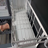 积米 厨房沥水碗架家用台面置物架碗筷餐具架水槽洗碗池放碗碟收纳架 免安装白色碗碟架 实拍图