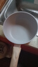 京东京造奶锅 辅食锅婴儿麦饭石色不粘煎煮汤锅泡面锅燃气电磁炉通用18cm 实拍图