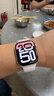 Apple/苹果 Watch Series 10 智能手表GPS款46毫米玫瑰金色铝金属表壳淡桃粉色运动型表带M/L MX2A3CH/B 实拍图