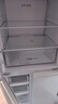 统帅冰箱 海尔出品405升四开门十字对开门白色冰箱双开门风冷无霜一级能效双变频三档变温家用电冰箱 一级双变频+三档变温+母婴空间+智能WIFI 实拍图
