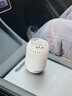 小熊说桌面加湿器无线车载小型迷你家用母婴 usb宿舍氛围灯家用静音卧室办公桌补水空气净化器便携式 水滴-冰川白 实拍图