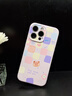 圣图朗新款17AI按键全包iphone16pro手机壳苹果15p液态硅胶13高级感14promax卡通11软植绒12可爱女款全包 爱心格子熊【草紫色】16以上AI按键全包 iPhone 15 Pro  实拍图
