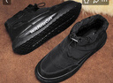 回力男鞋冬季雪地靴男运动休闲面包鞋加厚保暖棉鞋男 172N 黑色 40  实拍图
