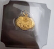 周大福儿童宝宝百福长命锁黄金吊坠(工费160)约4.6g EOF98 实拍图