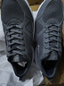 361°运动鞋男鞋秋冬季透气网面跑鞋黑色通勤轻质户外慢跑步鞋 石墨灰/烟灰【透气网布】 45 实拍图