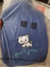 HUGO FROSCH 德国进口热水袋加厚卡通防爆无异味注水充水暖水袋非充电暖手宝 舒心系列 蓝色小猫（1.8L） 实拍图